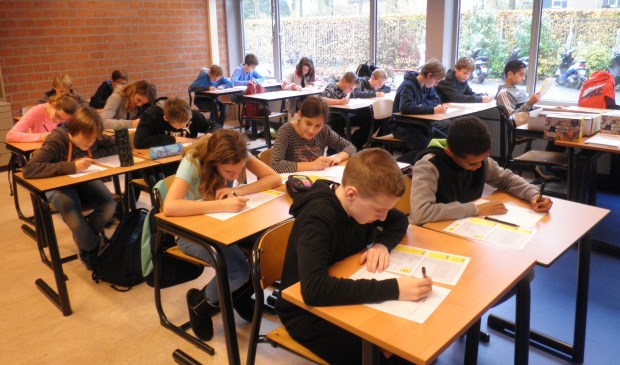 De schrijfmarathon van klas 1C.