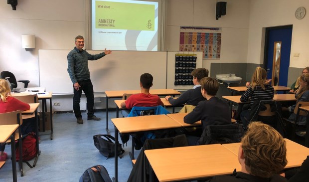 De klassen zijn goed voorbereid voor de gastlessen.