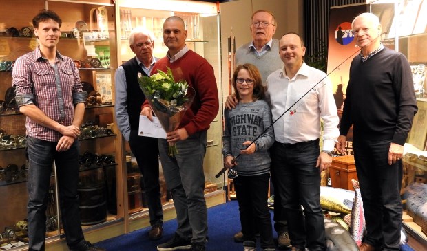 Huldiging van de kampioen en het 1000e lid.