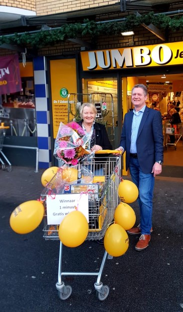 Dinsdag 11 december sjeesde Ina Ruznic door de winkel. Het totaal bedrag wat ze bij elkaar wist te winkelen was € 161,00.