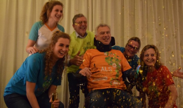 De organisatie van de RABO ALS-loop heeft er weer zin in.