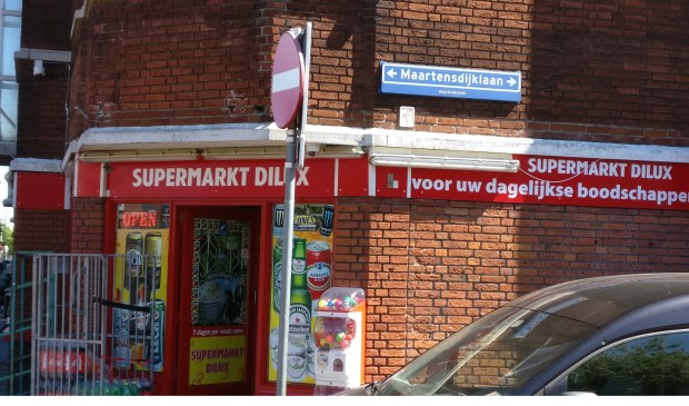 Supermarkt Dilux aan de Maartensdijklaan is 7 dagen in de week open.