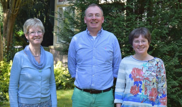 De kerken hopen op een grote opkomst, met van links naar rechts Lauk Spelberg (Woudkapel), Harold Oechies (Centrumkerk) en Nicole Buijtendijk (OLV)
