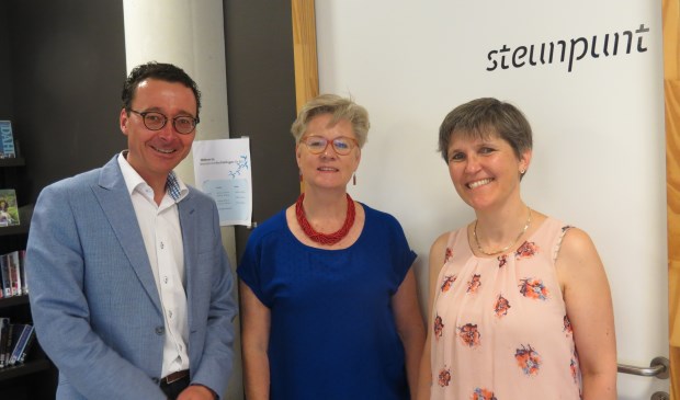 V.l.n.r. Maarten Koster, Hanneke Eilers en Marieke Spijkstra.