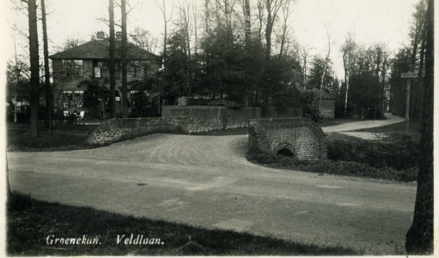 De plannen hebben betrekking op de plaats waar nu Villa Het Uilenest is gesitueerd. (foto uit digitale archief van Rienk Miedema).