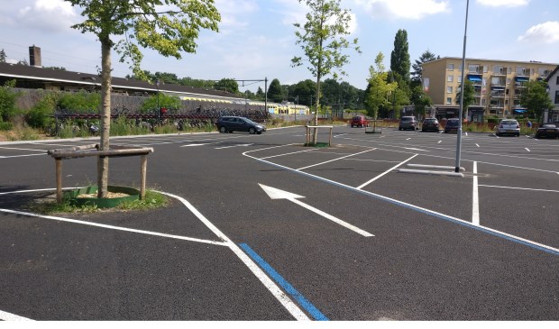 Vooralsnog wordt de ‘driehoek’ bij het station niet bij het volume-parkeren betrokken. Wel wordt er gekeken naar de mogelijkheden van het creëren van een stopplaats voor het openbaar vervoer.