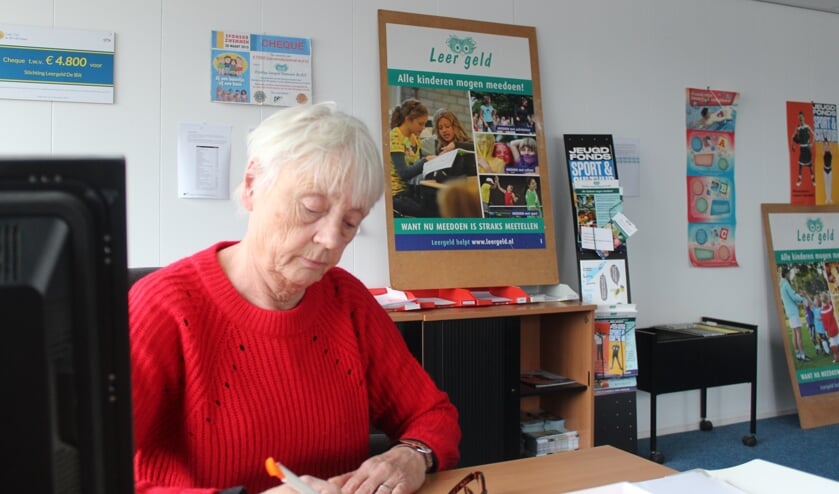 Jeannette Katgert: 'Leergeld De Bilt zoekt vrijwilligers'.