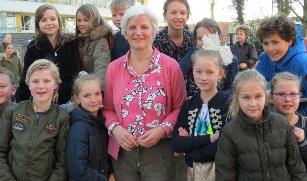 Juf Marieke de Kruijf zal de kinderen het meest gaan missen.