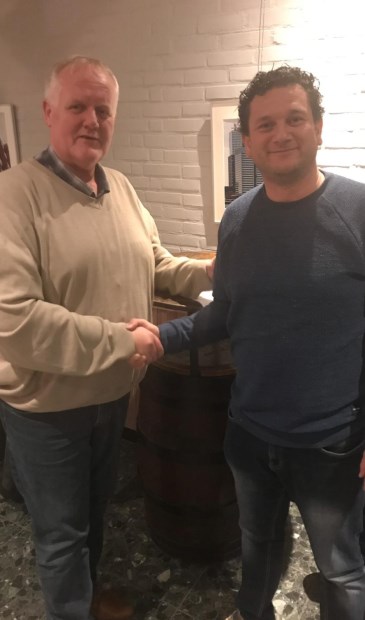 Pieter Keuning en Pascal Frank