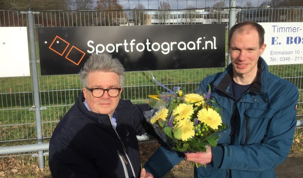 Sportfotograaf Jeroen Kemp bordsponsor