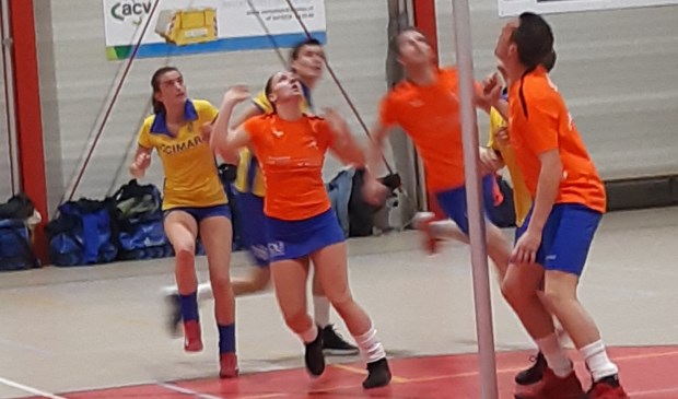 Een spelmoment.