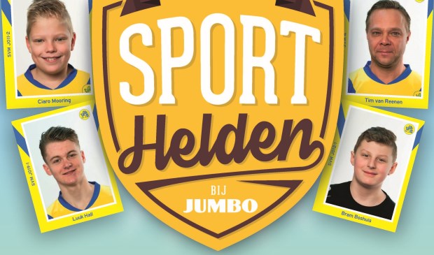 Lokale Sporthelden bij Jumbo Maartensdijk