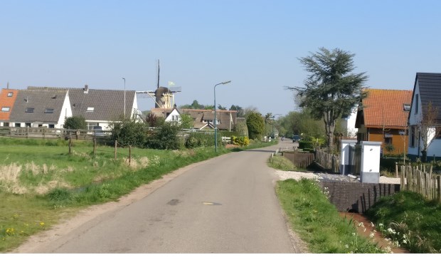 De Ruigenhoeksedijk ligt in een recreatiegebied.