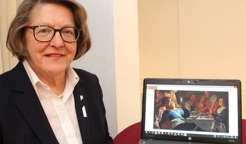 De Bilthovense kunsthistorica Korine Hazelzet: 'Dit schilderij van Gerard van Honthorst uit 1622 stelt niet de echte wereld voor, maar de Verkeerde Wereld.