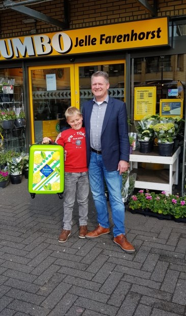 Julian wint bij Jumbo