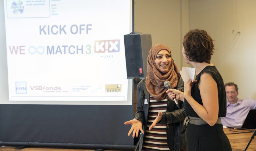 Enthousiasme tijdens de Kick Off van het project.