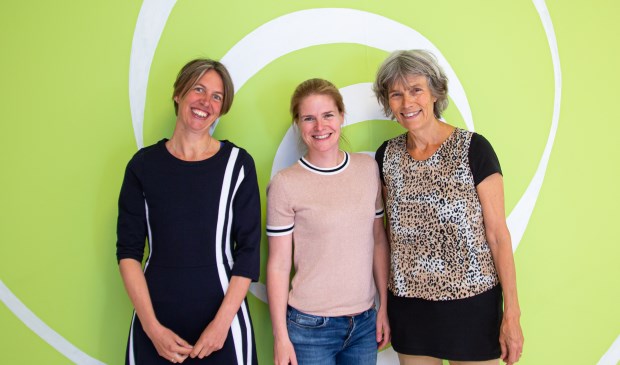 V.l.n.r. Jeanine Pothuizen, Judith Verbeek en Marieke van Nimwegen.