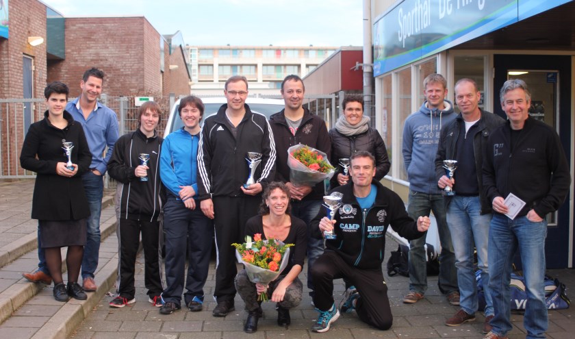 • De winnaars van de twee poules. Foto: aangeleverd