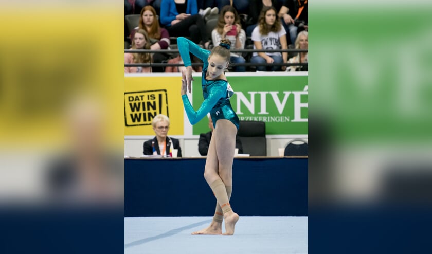 Papendrechtse Topturnster Naomi Visser Nederlands Kampioen Op Vloer