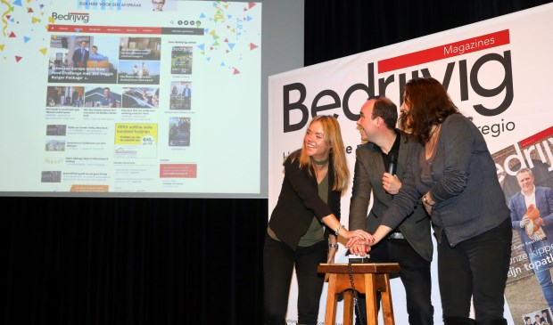 • Met een druk op de knop werd de nieuwe site gelanceerd.