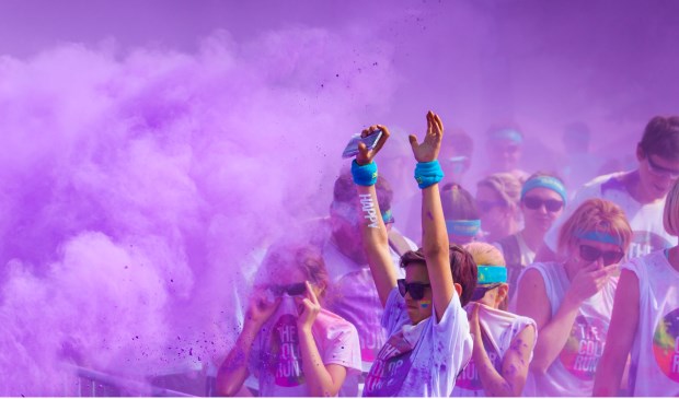 • De Color Run, zoals hier in Praag, is hip.