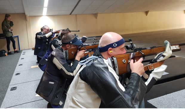 • Enkele schutters van Bonanza in actie.