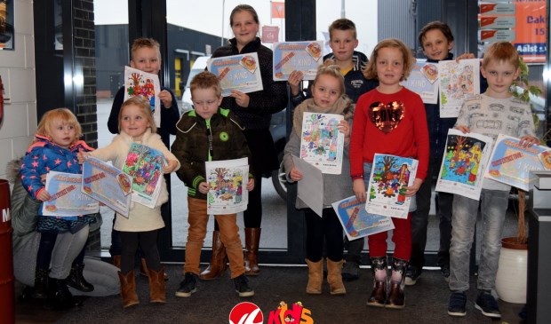 • De kinderen wonnen entreekaarten voor Kids Castle in Hedel.
