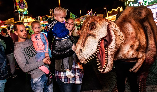 • Vrijdagavond was het genieten geblazen van de Dino Experience.