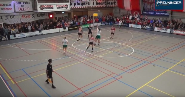 • Wedstrijdbeelde van Fortuna-PKC.