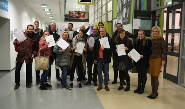 • De deelnemers aan de basistraining.