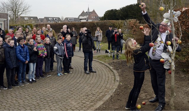 De pluktuin werd in 2016 geopend.