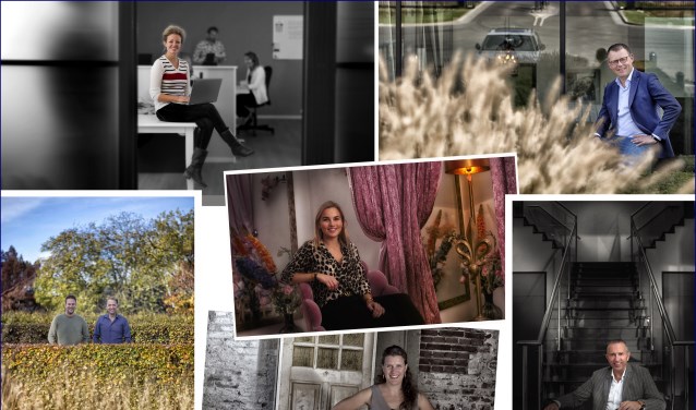 De zeven finalisten van de BizAwards dit jaar.