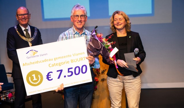 • Cees Hazekamp van stichting Hagestein Vitaal won de prijs in de categorie buurt.