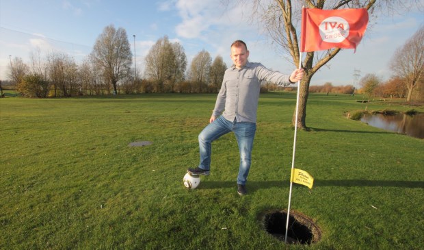 • Jan-Willem Baas op golfbaan Crimpenerhout in Krimpen aan de Lek.