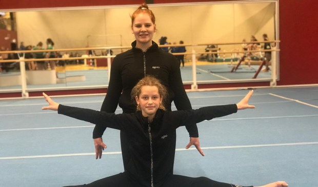 • Emma Wonnink en Sanne van Liempd.
