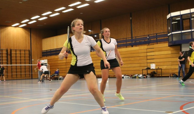 • Het damesdubbel Meltem en Ans van 't Pad kwam niet in de problemen.