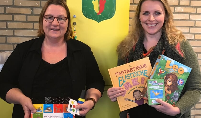 Talentbegeleiders Inge van den Berg en Alie Boll.