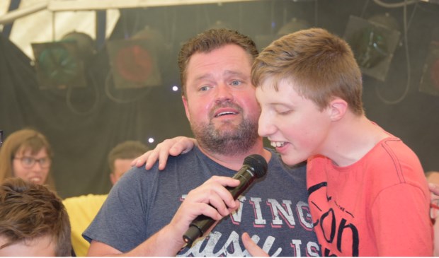 • Frans Duijts met VIP Tom.
