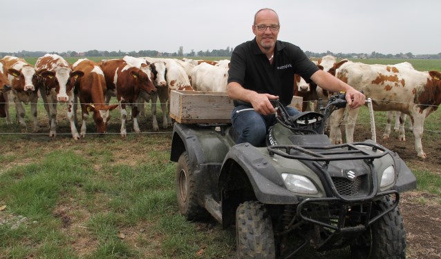 • André Vink is erg blij met zijn dichterbij gelegen land. 'Ik hoef niet meer om te rijden.'