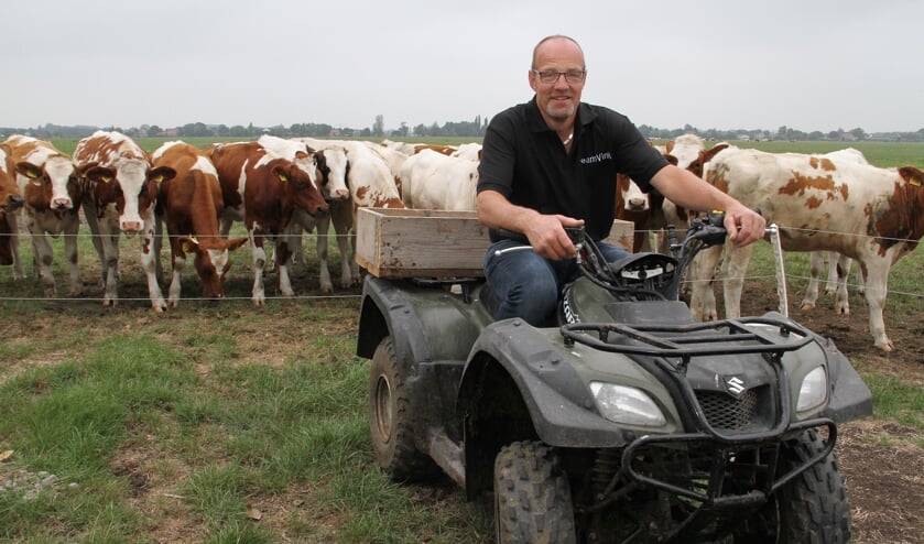 • André Vink is erg blij met zijn dichterbij gelegen land. 'Ik hoef niet meer om te rijden.'