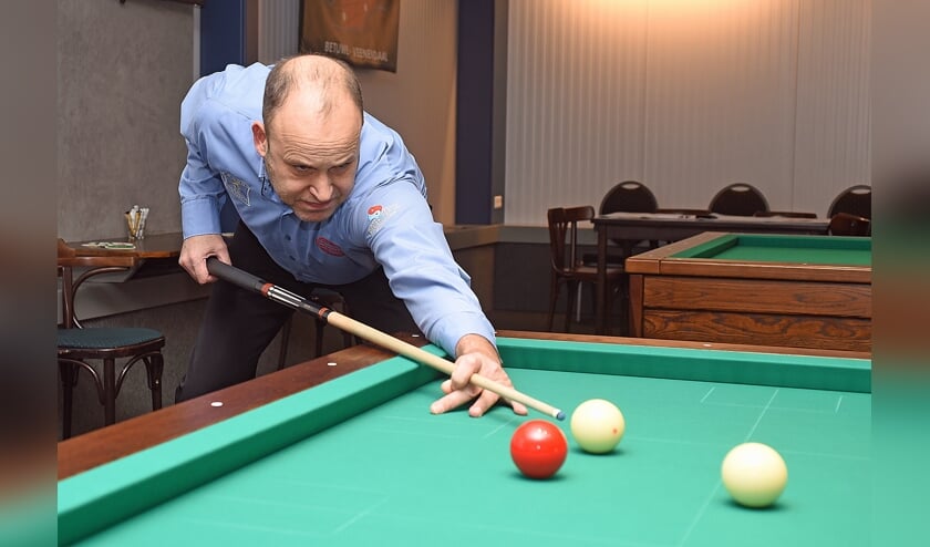• Frank Vermeulen was prima op dreef.