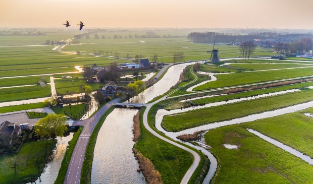 • De Vlist vlakbij Boezemmolen nummer 6.