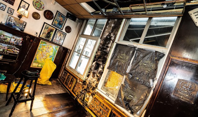 Brand in Café 't Fust