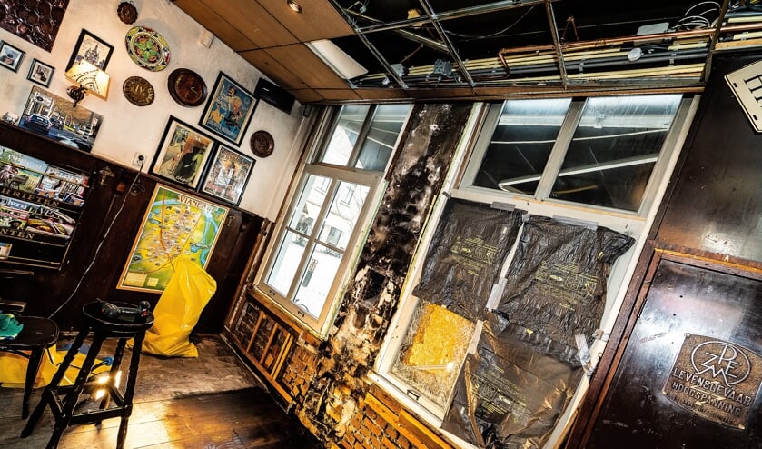Brand in Café 't Fust