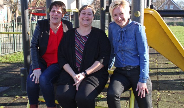 • Vlnr: Annemarie, Monique en Marieke.
