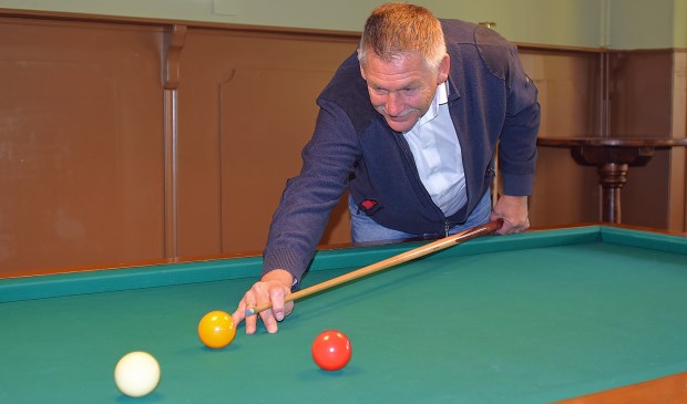 • Niek Schermer ontsnapte op het nippertje aan een nederlaag.
