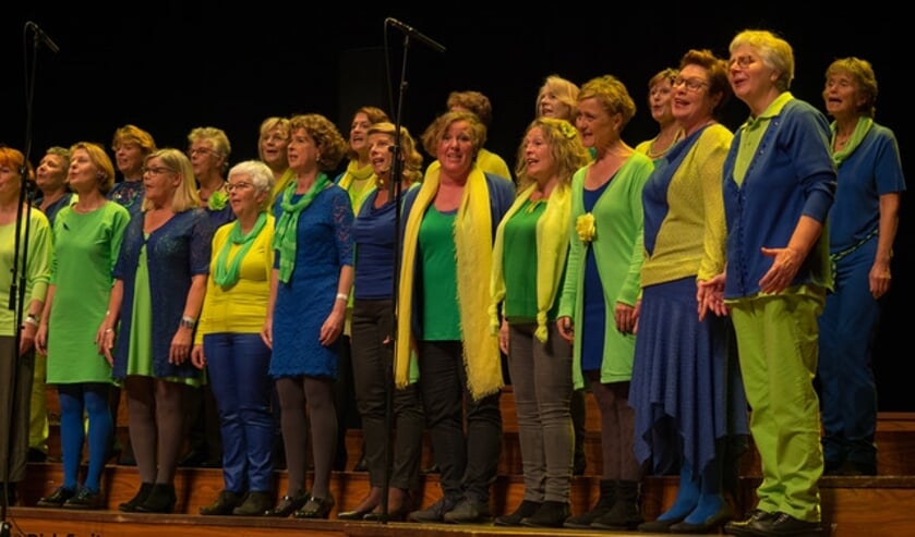 • Vocal Group Jade in actie tijdens Isala Encore.