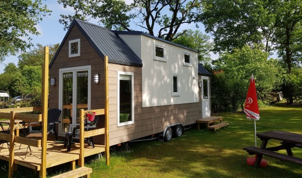 • Een tiny house van Inropa Greenbuild.