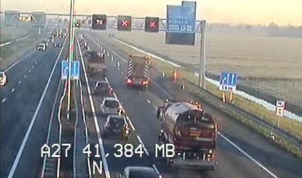 • De A27 richting Utrecht.