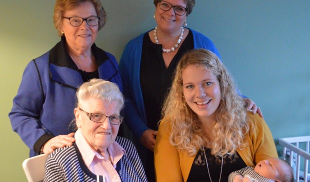• De vijf generaties in Meerkerk.